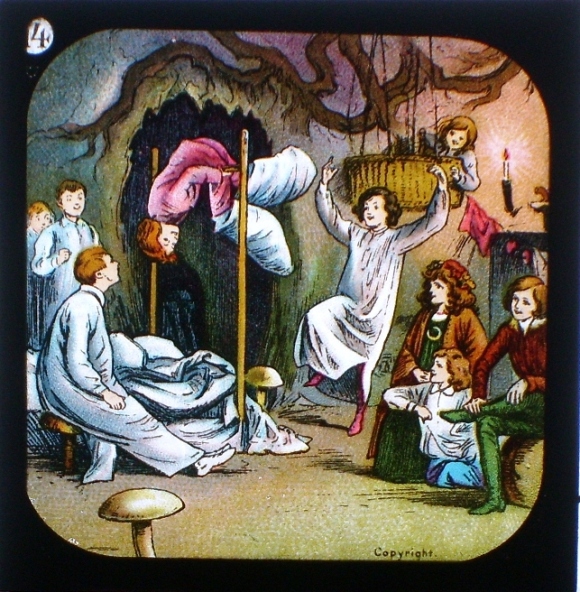 magic lantern slide